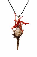 Pendente Donna in Oro Corallo Cianfrone Gioielli PEOR-19-198